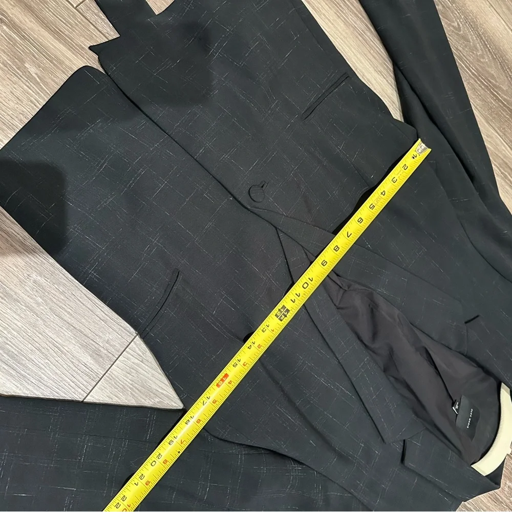 Alex Marie Elegant Black Blazer with Tie - Picture 6 of 8